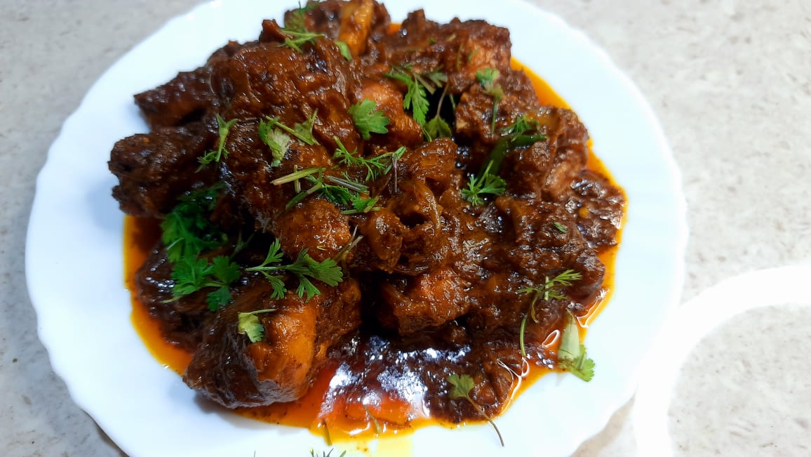 Hydrabadi chicken | masala chicken recipe in hydrabadi style.